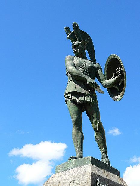 Statua del guerriero sannita